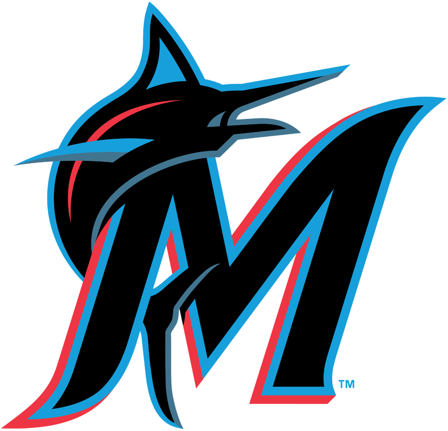 Miami Marlins 2019-Pres Alternate Logo iron on paper